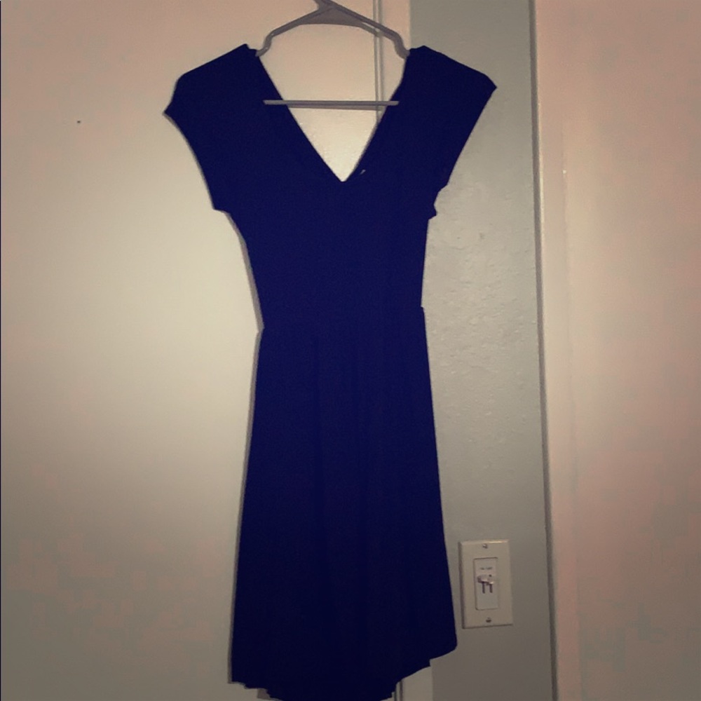 Black mini dress